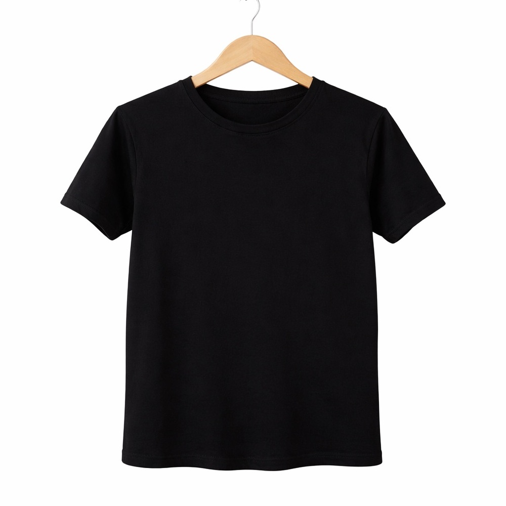 Maje Embroidered Floral Embellished Black Cotton T-Shirt Size 1 (XS/S) Designer - Picture 4 of 8
